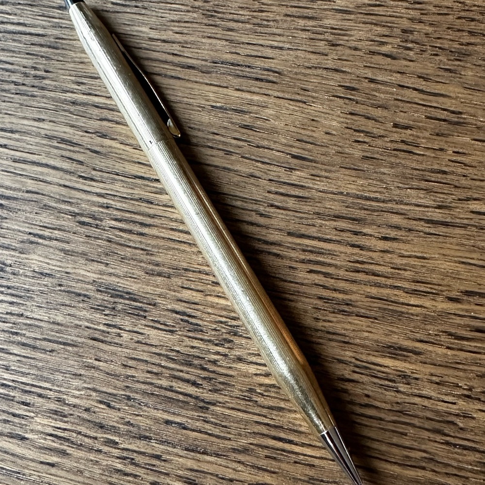 Vintage Cross Gold Plated Mechanical Pencil